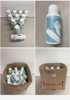 BOX OF VARIOUS HEALTHCARE AND PHARMACEUTICAL SUPPLIES AND PRODUCTS