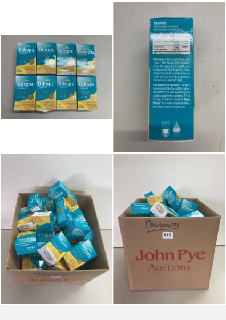 BOX OF VARIOUS HEALTHCARE AND PHARMACEUTICAL SUPPLIES AND PRODUCTS