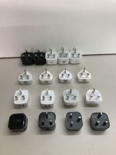 BOX OF CHARGER PLUGS