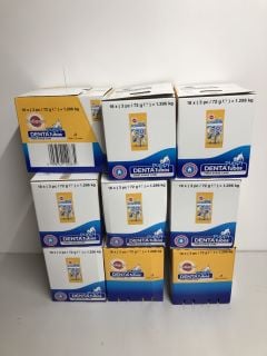 9 X BOXES OF PEDIGREE PUPPY DENTAL TUBES