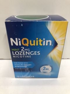 QTY OF PRODUCTS TO QUIT SMOKING INC NIQUITIN LOSENGES