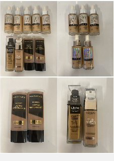 QTY OF MAKEUP INC NYX CAN'T STOP WON'T STOP FOUNDATION