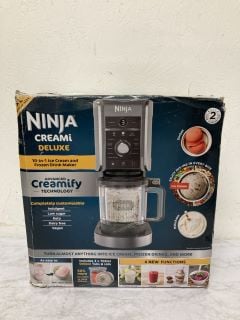 NINJA CREAMY DELUXE 10 IN 1 ICE CREAM AND FROZEN DRINK MAKER