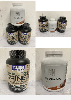 3 X ITEMS INC USN WHOLEFOOD GAINER ALL IN ONE PRECISION LEAN GAINER NUTRITION SHAKE