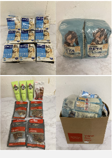 QTY OF ITEMS INC PURINA BETA PUPPY SMALL BREED DOG FOOD