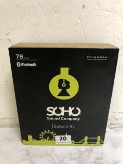 SOHO SOUND COMPANY SOHO 2.6 HEADPHONES RRP £121.30