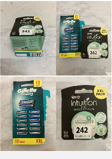 2 X ITEMS INC GILLETTE MACH 3 XXL 12 BLADES (18+ ID MAY BE REQUIRED)