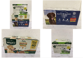 QTY OF DOG FOOD INC WINALOT 40 POUCHES