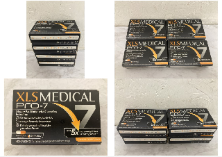 4 X XLS MEDICAL PRO-7 DIETARY FAT BINDER (BB 11/24) RRP £199.96