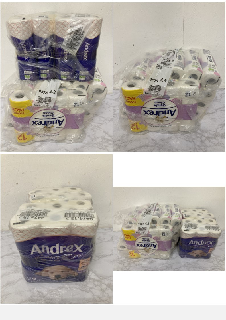 QTY OF ANDREX TOILET ROLL