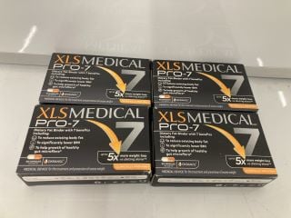 4 X XLS MEDICAL PRO-7 DIETARY TABLETS (BB 11/24) RRP £199.96