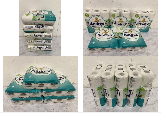 5 X ANDREX COCONUT FRESH TOILET ROLL PACKS