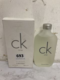 CALVIN KLEIN CK ONE EAU DE TOILETTE 200ML