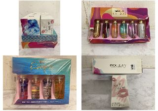 QTY OF ITEMS INC WOMENS SO...? UNIQUE BODY MIST GIFT SET