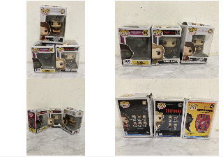 3 X POP FIGURES INC THE WITCHER JASKIER