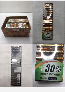 BOX OF EXTRA STAR TRIPLE A BATTERIES