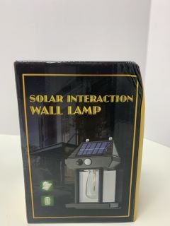 SOLAR INTERACTION WALL LAMP