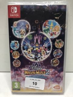 DISNEY MAGICAL WORLD 2 GAME FOR NINTENDO SWITCH (SEALED)