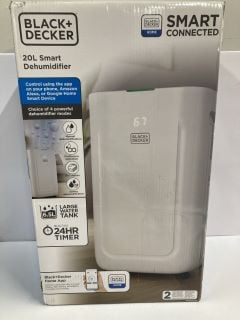 BLACK + DECKER 20L SMART DEHUMIDIFIER