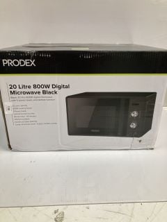 PRODEX 20L 800W DIGITAL MICROWAVE IN BLACK