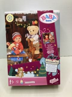 BABY BORN CHRISTMAS ADVENT CALENDAR