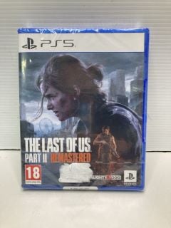 THE LAST OF US PART II - REMASTERED GAME FOR PLAYSTATION 5 (18+ ID MAY BE REQUIRED)