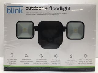 BLINK OUTDOOR + FLOODLIGHT BATTERY POWERED LED FLOODLIGHT CAMERA RRP: £109