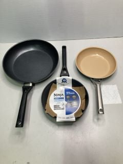 3 X NINJA FRYING PANS