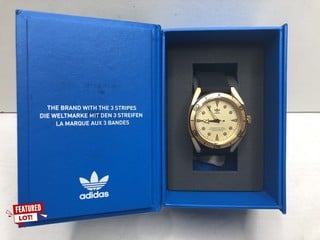 ADIDAS MENS WRISTWATCH WITH RUBBER STRAP AND BOX RRP: £329