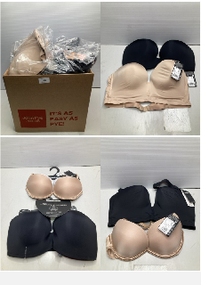 BOX OF WOMENS UNDERWEAR IN VARIOUS DESIGNS & COLOURS