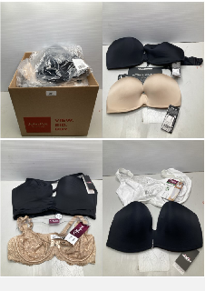 BOX OF WOMENS UNDERWEAR IN VARIOUS DESIGNS & COLOURS