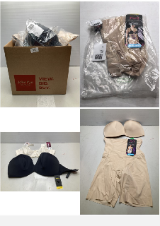 BOX OF WOMENS UNDERWEAR IN VARIOUS DESIGNS & COLOURS