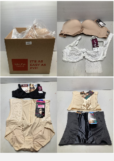 BOX OF WOMENS UNDERWEAR IN VARIOUS DESIGNS & COLOURS