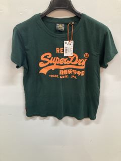 SUPERDRY BLACK TEE UK SIZE L