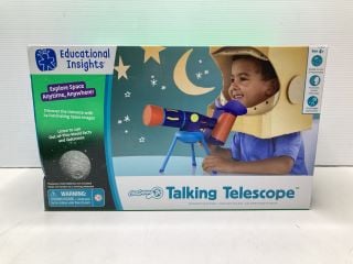 2 X EDUCATIONAL INSIGHTS TALKING TELESCOPES TOYS