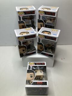 5 X MARVEL SIMON FIGURES