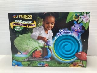 GLOWFRIENDS SWIRL & SHINE MONDROP POND WITH FIREFLY TOY SET FOR KIDS