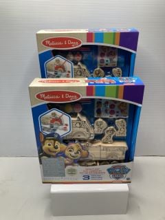 2 X MELISSA & DOUG PAW PATROL CRAFT KITS FOR KIDS