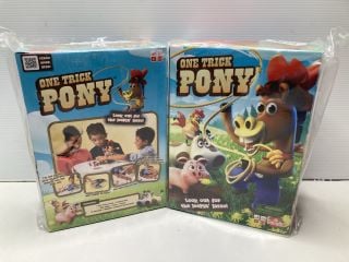 2 X ONE TRICK PONY GAMES FOR KIDS