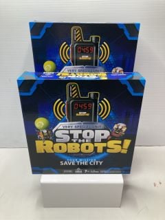 2 X STOP THE ROBOTS GAMES FOR KIDS