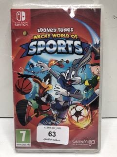 LOONEY TUNES WACKY WORLD OF SPORTS GAME FOR NINTENDO SWITCH