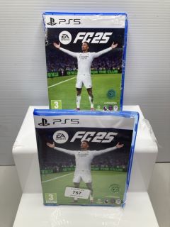 2 X FIFA FC25 GAMES FOR PLAYSTATION 5