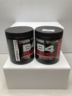 2 X USN B4 BOMB PRE-WORKOUT BBE- 01.2025