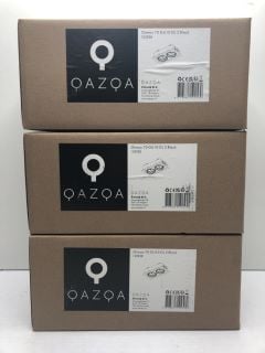 3 X QAZQA OMEN 70GU10 DL2 BLACK LIGHT FITTINGS