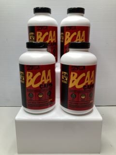 4 X 100 BCAA VEGE CAPSULES BBE- 01-2025 (18+ ID REQUIRED)