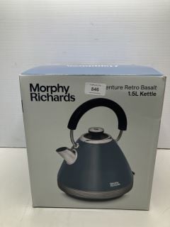 MORPHY RICHARDS RETRO BASALT 1.5L KETTLE