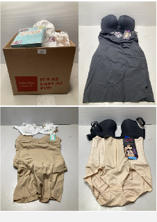 BOX OF CLOTHING INC WOMENS UNDERWEAR IN VARIOUS SIZES