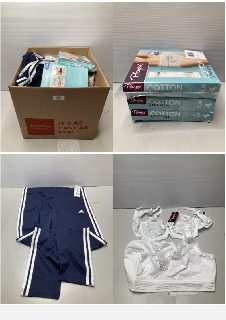 BOX OF CLOTHING INC WOMENS UNDERWEAR IN VARIOUS SIZES