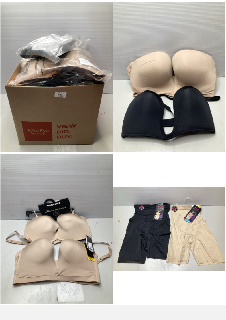 BOX OF CLOTHING INC WOMENS UNDERWEAR IN VARIOUS SIZES