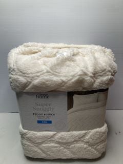 TEDDY FLEECE DUVET SET SIZE KING